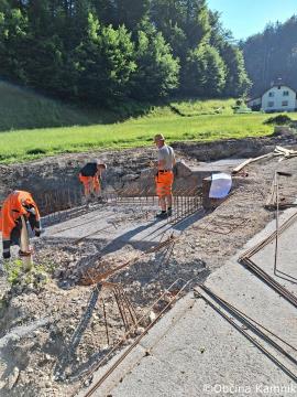 Izgradnja pločnika Soteska-Poreber (2)